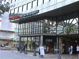 The impressive shopping centre on Igelweid, Aarau, opposite Casino Park, 33.0 miles into the ride